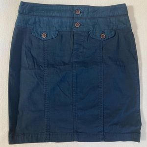 Never worn navy mini skirt